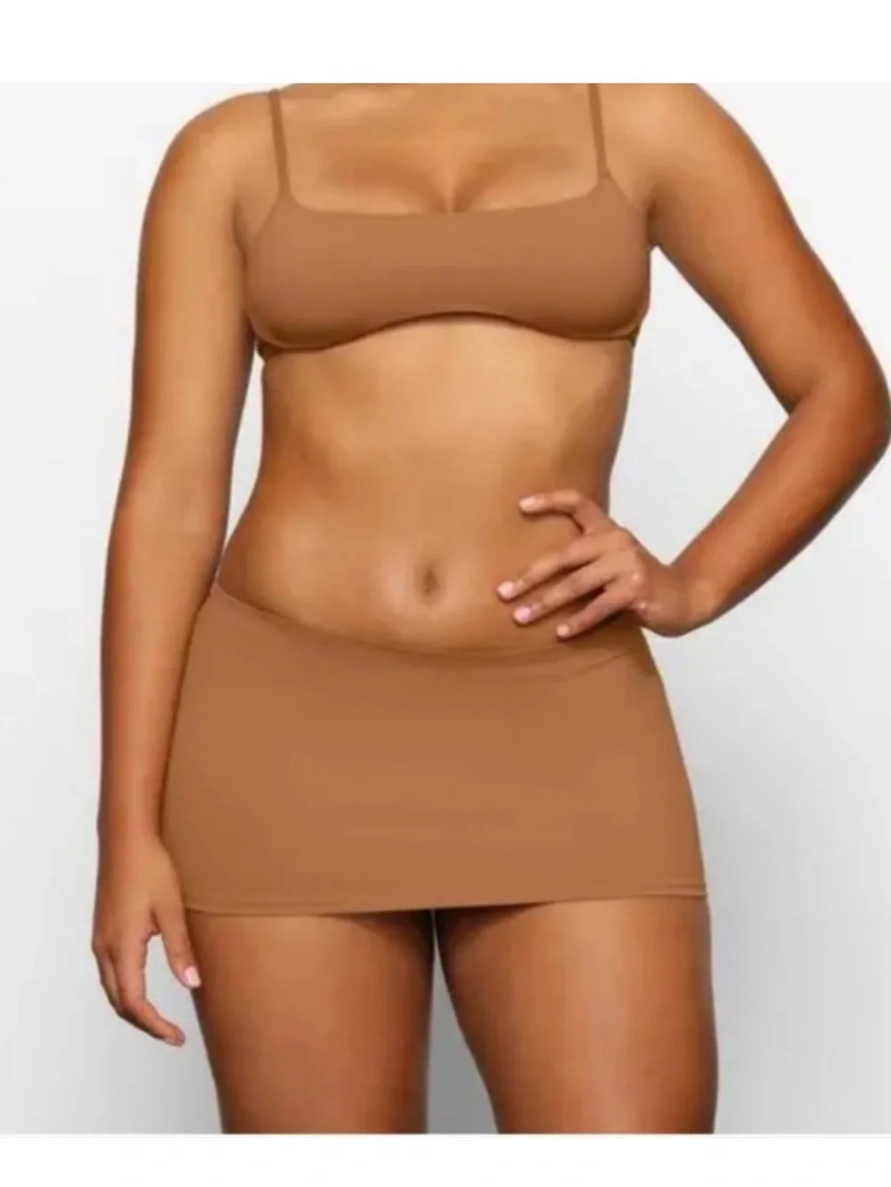 Skims micro mini skirt swim cover up XL ✨NWT